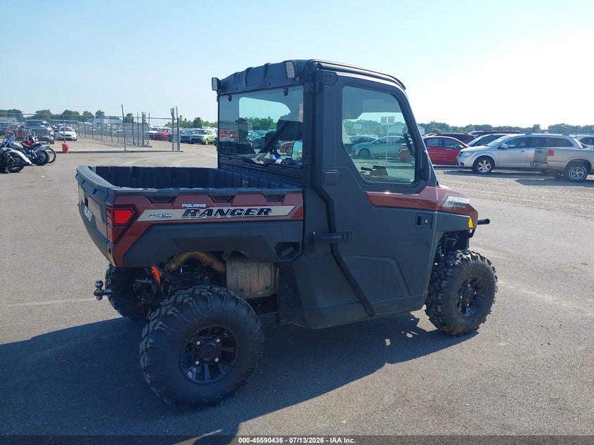 2019 Polaris Ranger VIN 4XARRE995K8548700 IAAI salvage auction — THEFT, Salvage (Illinois), sold $7,100 on 2026-08-18 (photo 4)