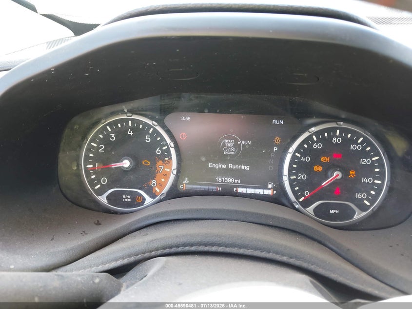 2016 Jeep Renegade VIN ZACCJBCT9GPD57600 IAAI salvage auction — FRONT END, Salvage Title, sold $775 on 2026-08-11 (photo 7)