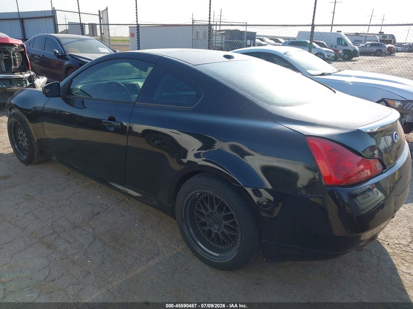 2013 Infiniti G VIN JN1CV6EK2DM922914 IAAI salvage auction — FRONT END, Salvage (Texas), sold $1,000 on 2026-09-01 (photo 3)