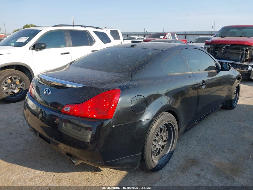 2013 Infiniti G VIN JN1CV6EK2DM922914 IAAI salvage auction — FRONT END, Salvage (Texas), sold $1,000 on 2026-09-01 (photo 4)