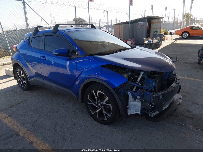 2018 Toyota C-hr VIN NMTKHMBX9JR021297 IAAI salvage auction — FRONT END, Salvage (California), sold $3,250 on 2026-07-29 (photo 1)