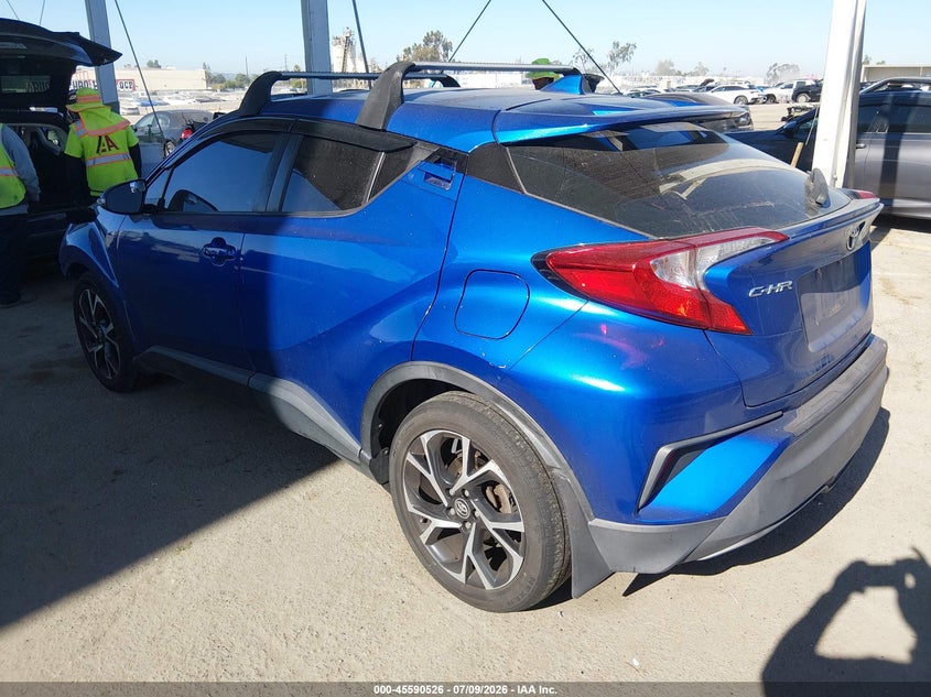 2018 Toyota C-hr VIN NMTKHMBX9JR021297 IAAI salvage auction — FRONT END, Salvage (California), sold $3,250 on 2026-07-29 (photo 3)