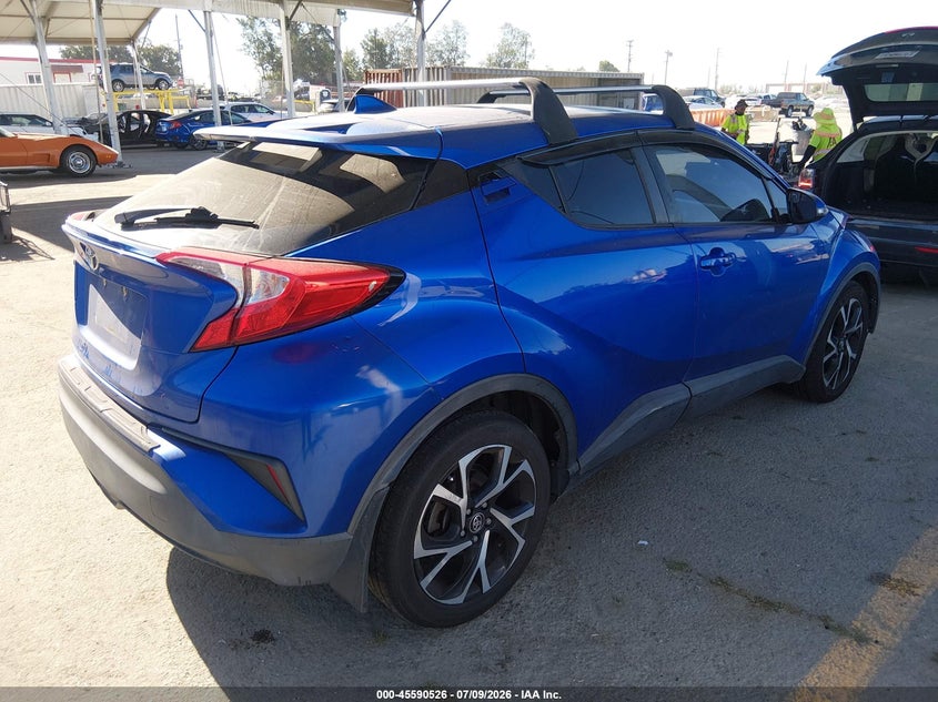 2018 Toyota C-hr VIN NMTKHMBX9JR021297 IAAI salvage auction — FRONT END, Salvage (California), sold $3,250 on 2026-07-29 (photo 4)