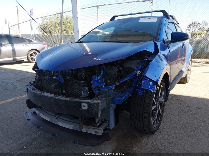 2018 Toyota C-hr VIN NMTKHMBX9JR021297 IAAI salvage auction — FRONT END, Salvage (California), sold $3,250 on 2026-07-29 (photo 6)