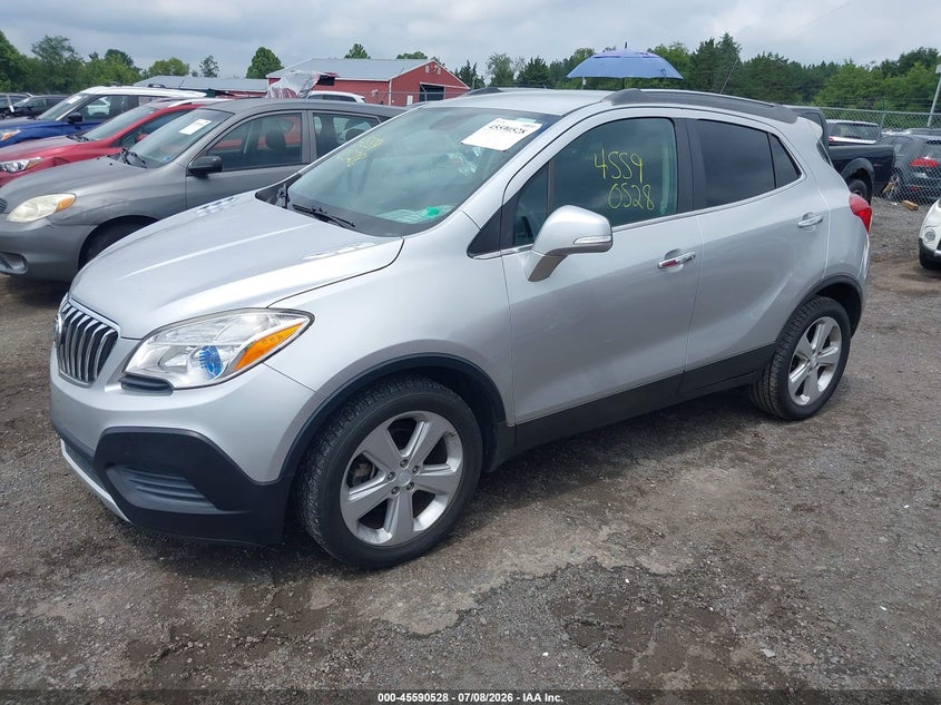 2015 Buick Encore VIN KL4CJASB0FB264891 IAAI salvage auction — NORMAL WEAR, Clear (Virginia), sold $1,300 on 2026-07-28 (photo 2)