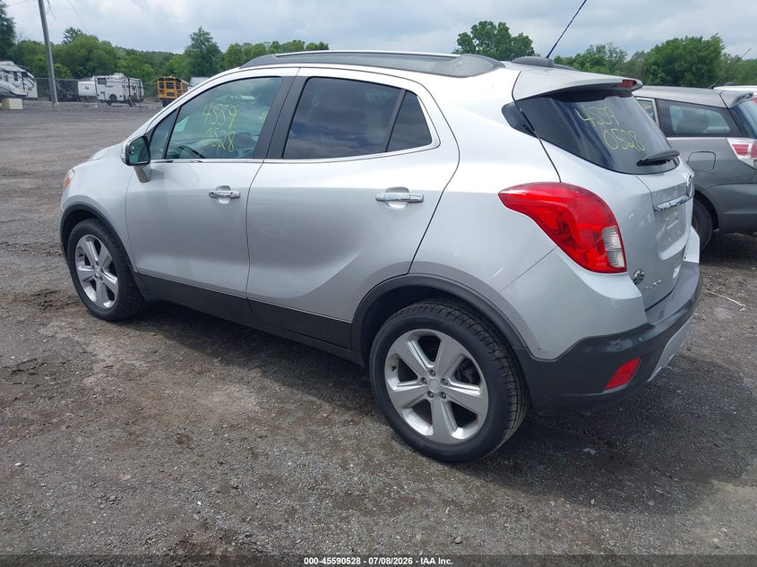 2015 Buick Encore VIN KL4CJASB0FB264891 IAAI salvage auction — NORMAL WEAR, Clear (Virginia), sold $1,300 on 2026-07-28 (photo 3)