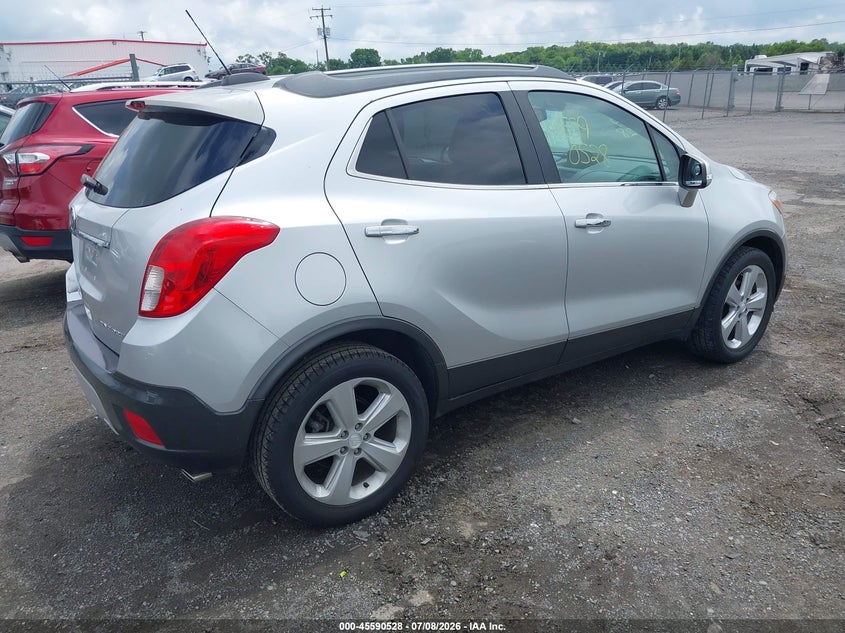 2015 Buick Encore VIN KL4CJASB0FB264891 IAAI salvage auction — NORMAL WEAR, Clear (Virginia), sold $1,300 on 2026-07-28 (photo 4)