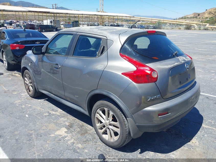 2013 Nissan Juke VIN JN8AF5MR3DT213302 IAAI salvage auction — NORMAL WEAR, Clear - Dealer Only (California), sold $300 on 2026-07-29 (photo 3)