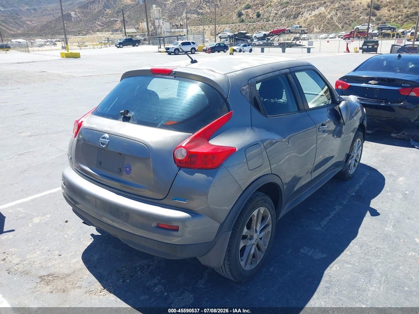 2013 Nissan Juke VIN JN8AF5MR3DT213302 IAAI salvage auction — NORMAL WEAR, Clear - Dealer Only (California), sold $300 on 2026-07-29 (photo 4)