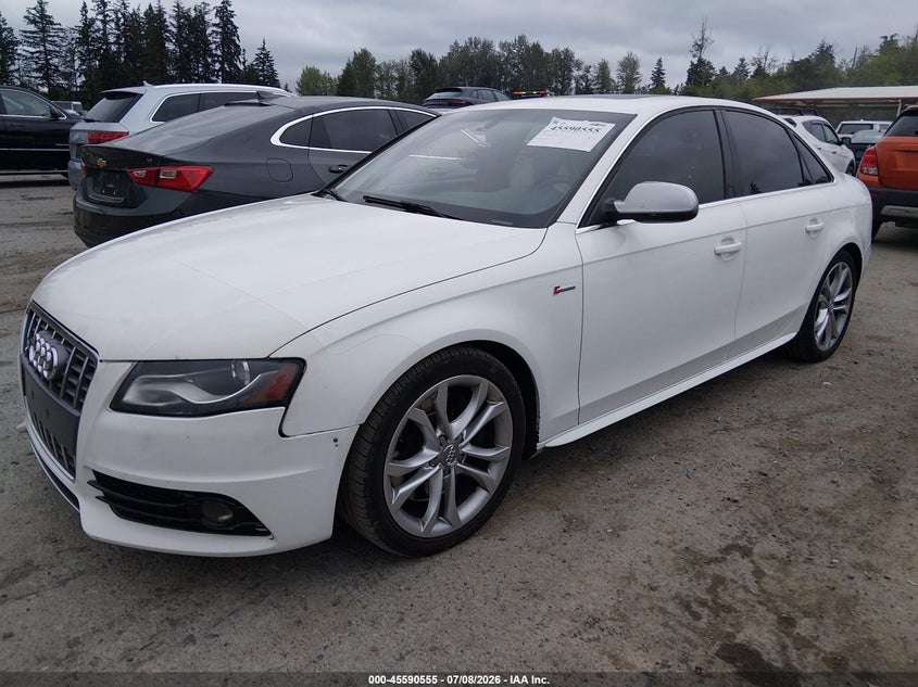 2010 Audi S4 VIN WAUBGAFL4AA038125 IAAI salvage auction — NORMAL WEAR, Clear (Washington), sold $375 on 2026-07-29 (photo 2)