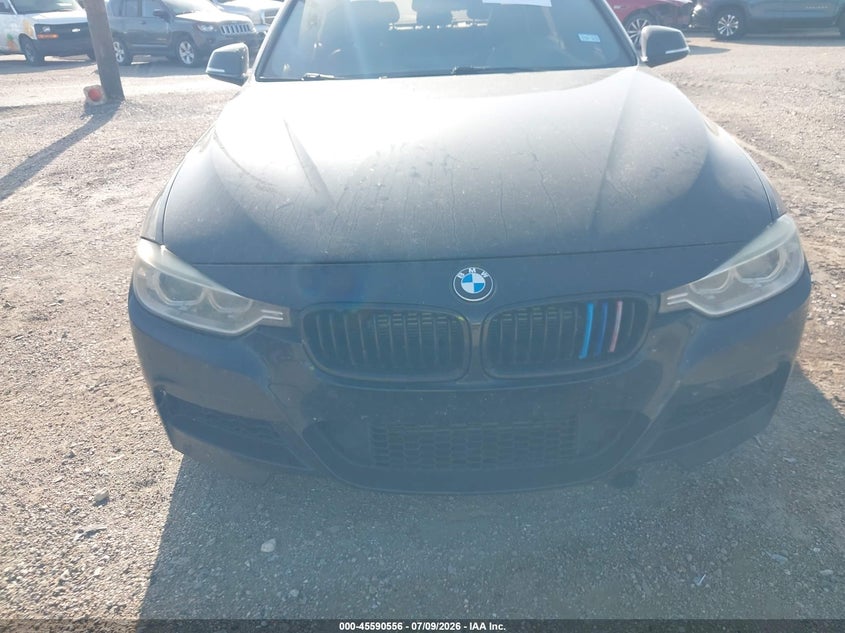 2014 BMW 3 series VIN WBA3A9G54ENS64751 IAAI salvage auction — NORMAL WEAR, Original (Texas), sold $3,250 on 2026-07-17 (photo 6)