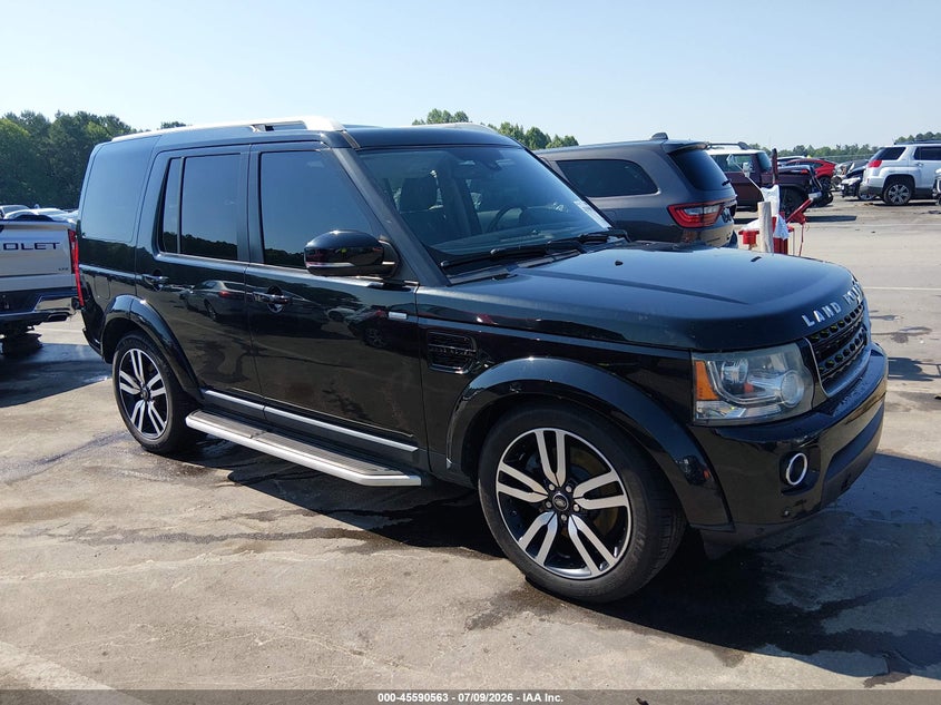 2016 Land rover Lr4 VIN SALAK2V68GA812263 IAAI salvage auction — FRONT END, Salvage (North Carolina), sold $25 on 2026-07-29 (photo 1)
