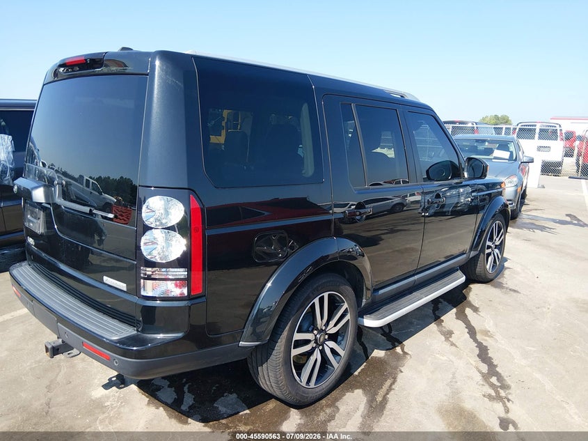 2016 Land rover Lr4 VIN SALAK2V68GA812263 IAAI salvage auction — FRONT END, Salvage (North Carolina), sold $25 on 2026-07-29 (photo 4)