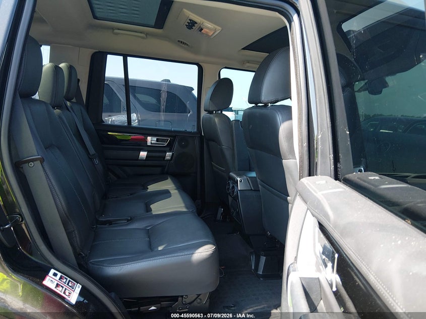 2016 Land rover Lr4 VIN SALAK2V68GA812263 IAAI salvage auction — FRONT END, Salvage (North Carolina), sold $25 on 2026-07-29 (photo 8)