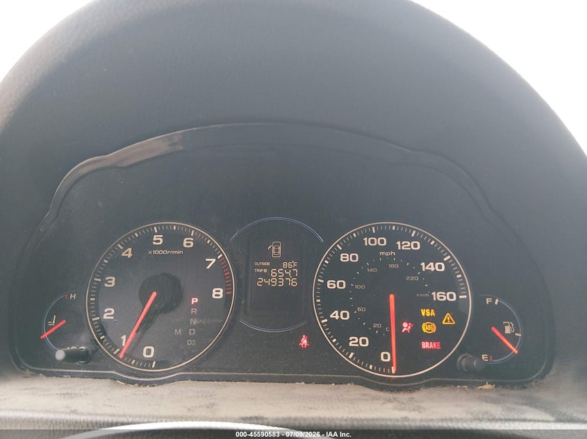 2004 Acura Tsx VIN JH4CL96994C008020 IAAI salvage auction — NORMAL WEAR, Clear (Missouri), sold $325 on 2026-07-28 (photo 7)
