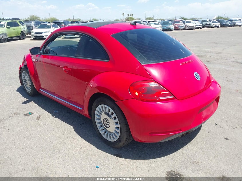 2014 Volkswagen Beetle VIN 3VWJP7AT9EM612992 IAAI salvage auction — FRONT END, Salvage Title, sold $25 on 2026-07-31 (photo 3)