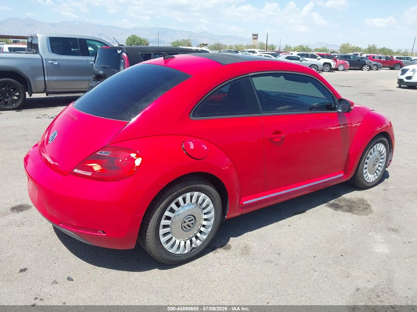 2014 Volkswagen Beetle VIN 3VWJP7AT9EM612992 IAAI salvage auction — FRONT END, Salvage Title, sold $25 on 2026-07-31 (photo 4)