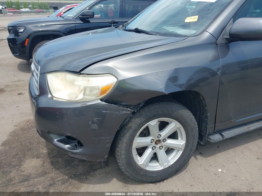 2008 Toyota Highlander VIN JTEES41A682058849 IAAI salvage auction — LEFT FRONT, Salvage (Ohio), sold $1,750 on 2026-07-31 (photo 6)