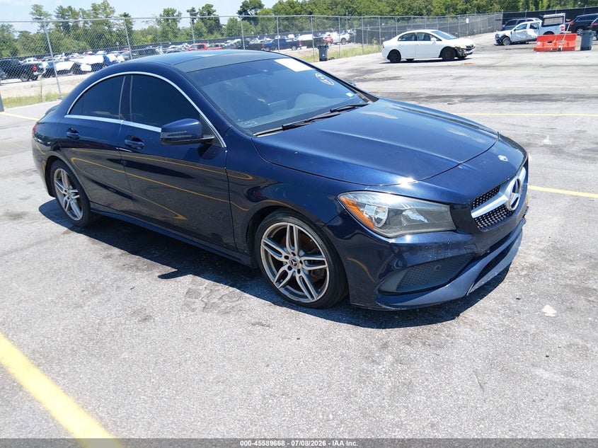 2018 Mercedes-benz Cla-klasse VIN WDDSJ4EB2JN528995 IAAI salvage auction — FRONT & REAR, Salvage Title, sold $2,600 on 2026-07-29 (photo 1)
