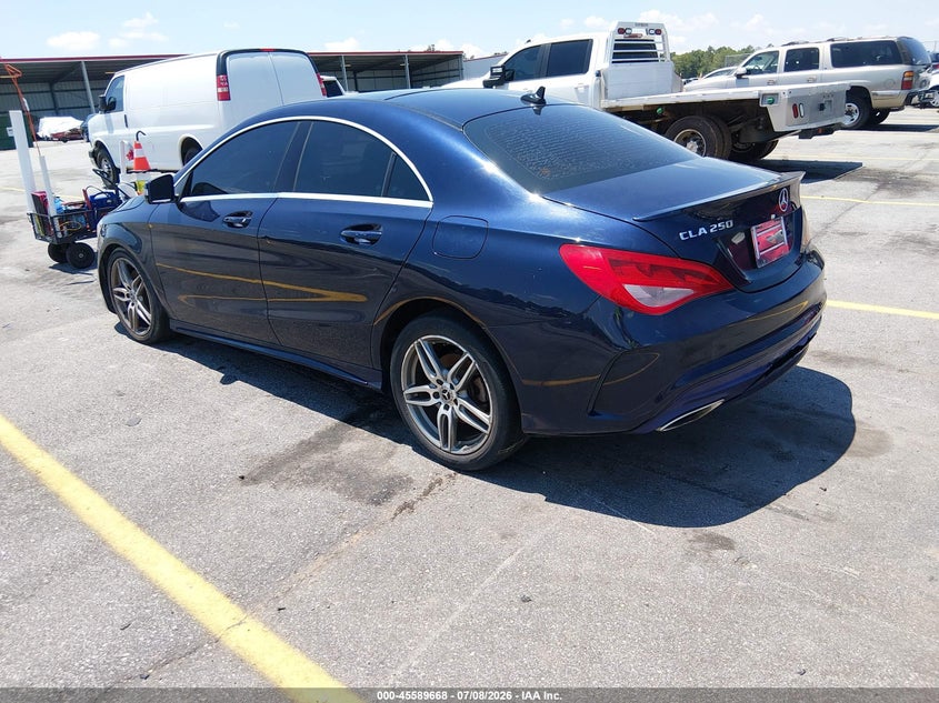 2018 Mercedes-benz Cla-klasse VIN WDDSJ4EB2JN528995 IAAI salvage auction — FRONT & REAR, Salvage Title, sold $2,600 on 2026-07-29 (photo 3)