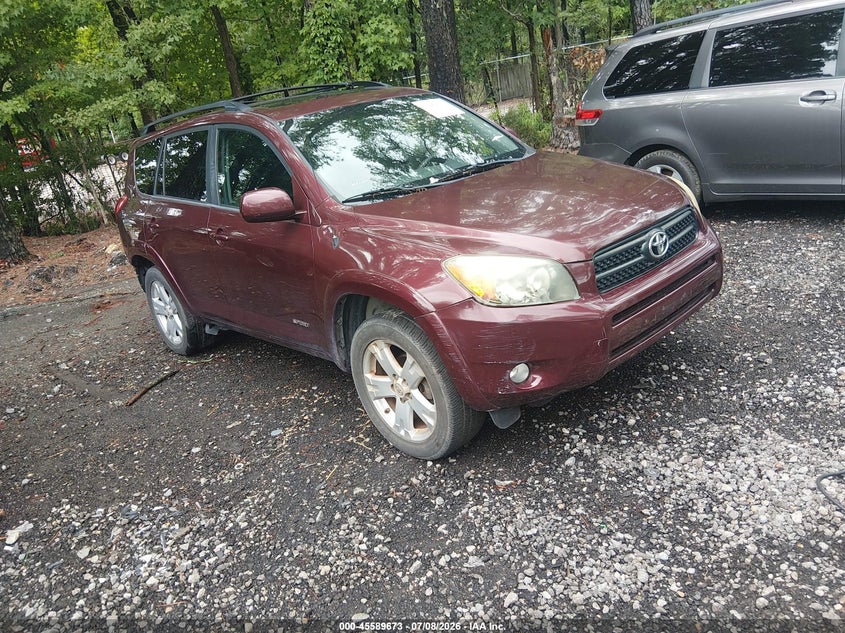2008 Toyota Rav4 VIN JTMZD32V786072456 IAAI salvage auction — REAR END, Clear (Virginia), sold $2,350 on 2026-07-14 (photo 1)