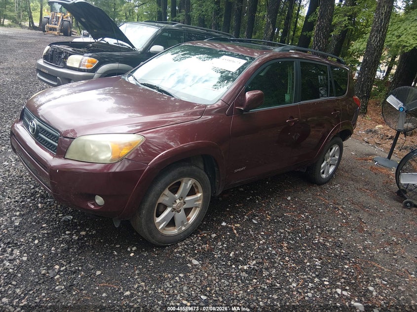 2008 Toyota Rav4 VIN JTMZD32V786072456 IAAI salvage auction — REAR END, Clear (Virginia), sold $2,350 on 2026-07-14 (photo 2)
