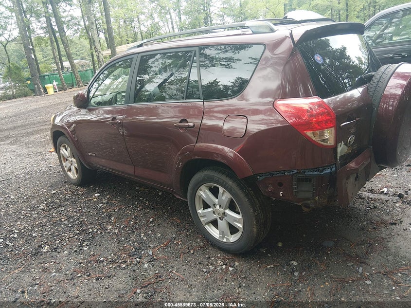 2008 Toyota Rav4 VIN JTMZD32V786072456 IAAI salvage auction — REAR END, Clear (Virginia), sold $2,350 on 2026-07-14 (photo 3)