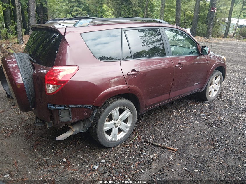 2008 Toyota Rav4 VIN JTMZD32V786072456 IAAI salvage auction — REAR END, Clear (Virginia), sold $2,350 on 2026-07-14 (photo 4)