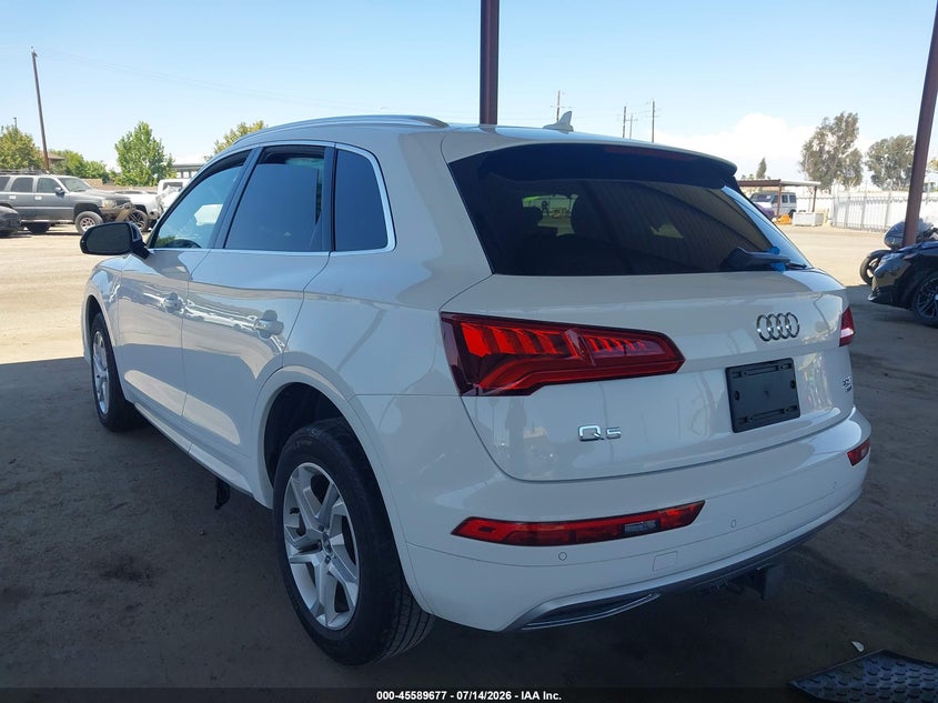 2018 Audi Q5 VIN WA1BNAFYXJ2213230 IAAI salvage auction — FRONT END, Salvage (California), sold $3,300 on 2026-08-01 (photo 3)