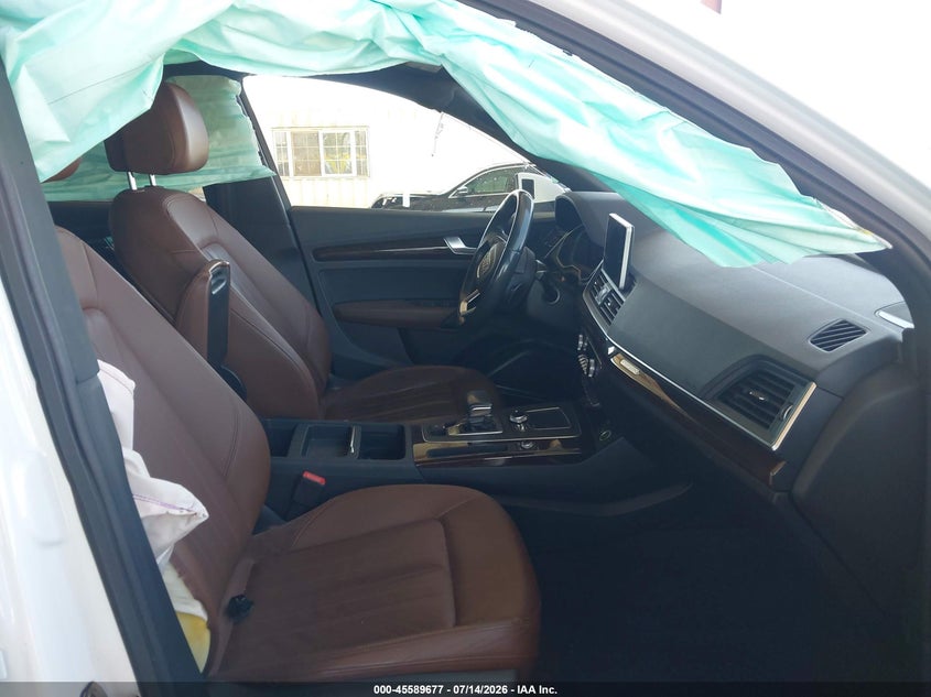 2018 Audi Q5 VIN WA1BNAFYXJ2213230 IAAI salvage auction — FRONT END, Salvage (California), sold $3,300 on 2026-08-01 (photo 5)