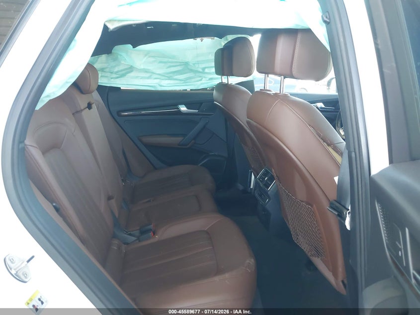 2018 Audi Q5 VIN WA1BNAFYXJ2213230 IAAI salvage auction — FRONT END, Salvage (California), sold $3,300 on 2026-08-01 (photo 8)