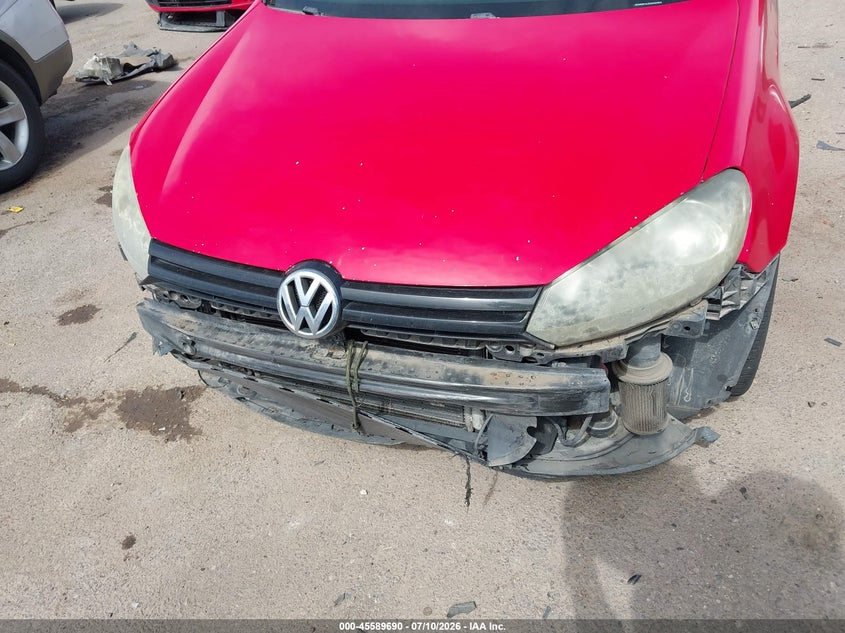 2012 Volkswagen Golf VIN WVWDB7AJ3CW282602 IAAI salvage auction — FRONT END, Salvage (Nevada), sold $925 on 2026-08-06 (photo 6)