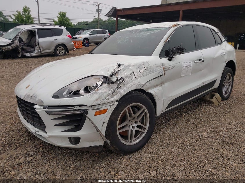 2018 Porsche Macan VIN WP1AA2A53JLB02401 IAAI salvage auction — FRONT END, Salvage Title, sold $2,550 on 2026-08-29 (photo 2)