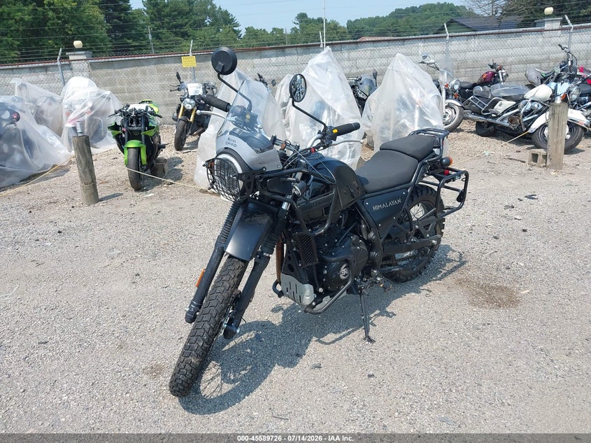 2022 Royal enfield motors Himalayan VIN ME3FSM248NK401375 IAAI salvage auction — SIDE, Salvage (Ohio), sold $125 on 2026-07-29 (photo 2)