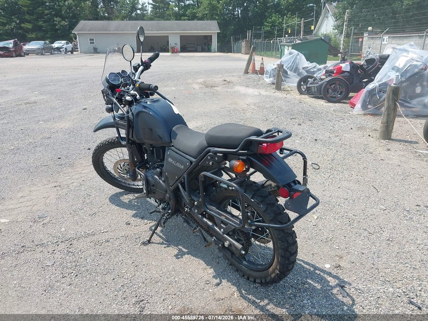 2022 Royal enfield motors Himalayan VIN ME3FSM248NK401375 IAAI salvage auction — SIDE, Salvage (Ohio), sold $125 on 2026-07-29 (photo 3)
