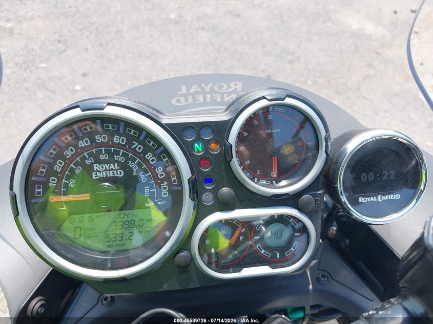 2022 Royal enfield motors Himalayan VIN ME3FSM248NK401375 IAAI salvage auction — SIDE, Salvage (Ohio), sold $125 on 2026-07-29 (photo 7)