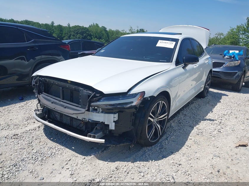 2022 Volvo S60 VIN 7JRL12TMXNG172234 IAAI salvage auction — FRONT & REAR, Wait Title, sold $9,600 on 2026-09-03 (photo 2)