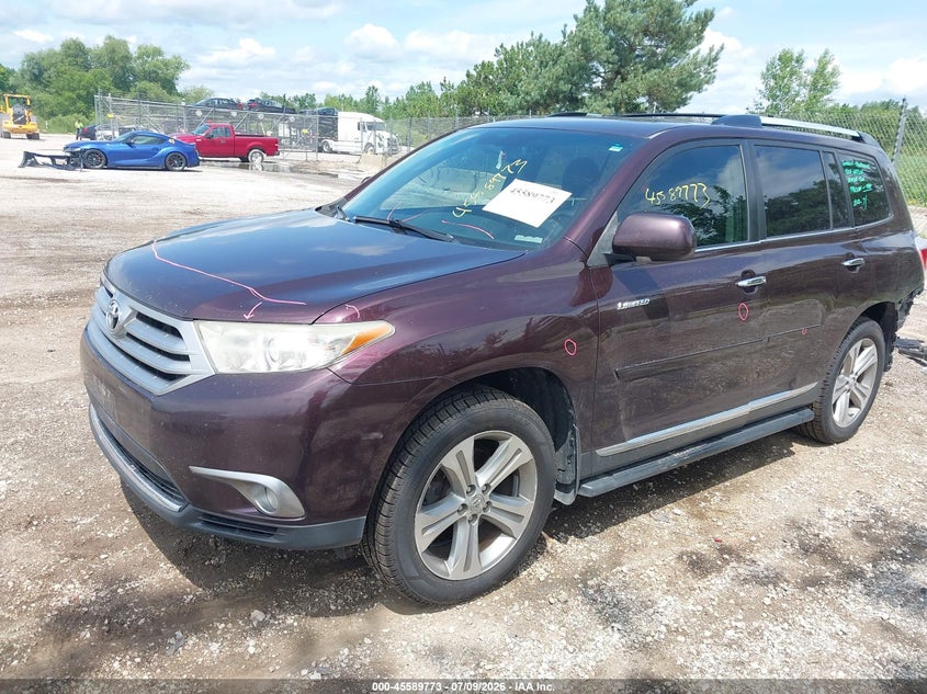 2011 Toyota Highlander VIN 5TDDK3EH9BS059026 IAAI salvage auction — REAR END, Clear (Wisconsin), sold $2,650 on 2026-07-15 (photo 2)