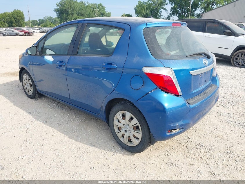 2012 Toyota Yaris VIN JTDKTUD30CD509868 IAAI salvage auction — NORMAL WEAR, Original (Ohio), sold $75 on 2026-07-22 (photo 3)