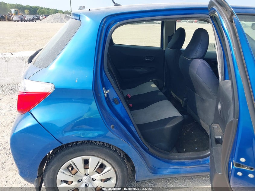 2012 Toyota Yaris VIN JTDKTUD30CD509868 IAAI salvage auction — NORMAL WEAR, Original (Ohio), sold $75 on 2026-07-22 (photo 8)
