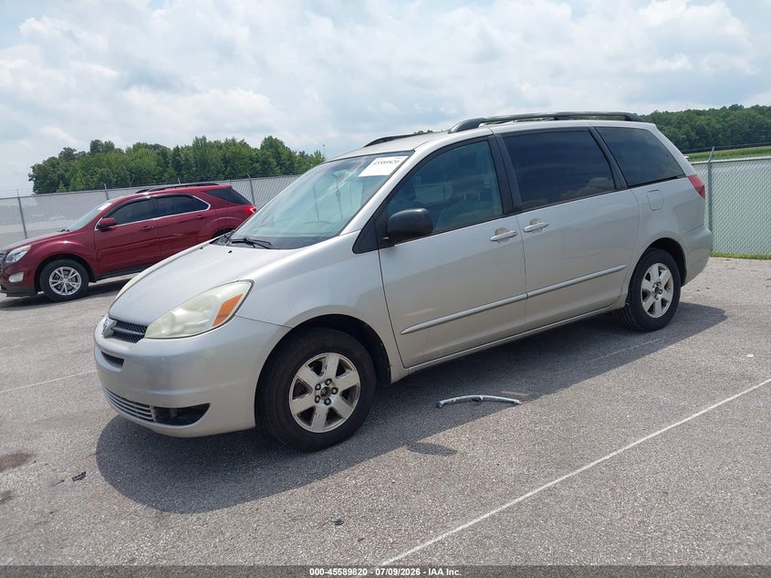 2004 Toyota Sienna VIN 5TDZA23C84S164301 IAAI salvage auction — NORMAL WEAR, Clear (Indiana), sold $675 on 2026-07-30 (photo 2)