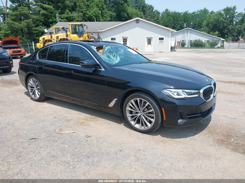 2021 BMW 5er VIN WBA33AG08MCG69346 IAAI salvage auction — ROOF, Salvage (Ohio), sold $11,700 on 2026-07-30 (photo 1)