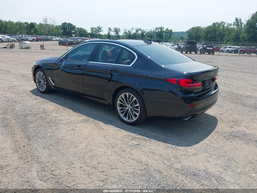 2021 BMW 5er VIN WBA33AG08MCG69346 IAAI salvage auction — ROOF, Salvage (Ohio), sold $11,700 on 2026-07-19 (photo 3)