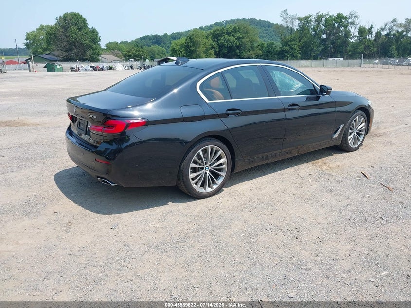 2021 BMW 5er VIN WBA33AG08MCG69346 IAAI salvage auction — ROOF, Salvage (Ohio), sold $11,700 on 2026-07-27 (photo 4)