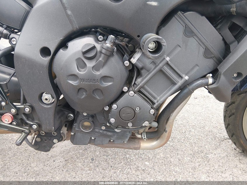 2009 Yamaha Fz1 VIN JYARN17E19A006408 IAAI salvage auction — FRONT END, Rebuildable (Florida), sold $25 on 2026-07-22 (photo 8)