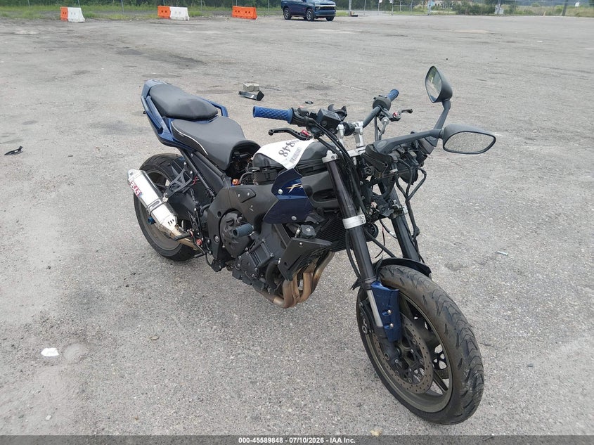 2009 Yamaha Fz1 VIN JYARN17E19A006408 IAAI salvage auction — FRONT END, Rebuildable (Florida), sold $25 on 2026-07-22 (photo 1)
