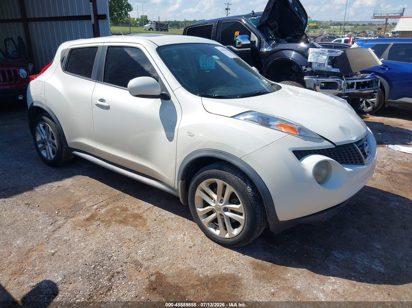 2013 Nissan Juke VIN JN8AF5MR4DT208500 IAAI salvage auction — NORMAL WEAR, Clear (Oklahoma), sold $1,400 on 2026-07-22 (photo 1)