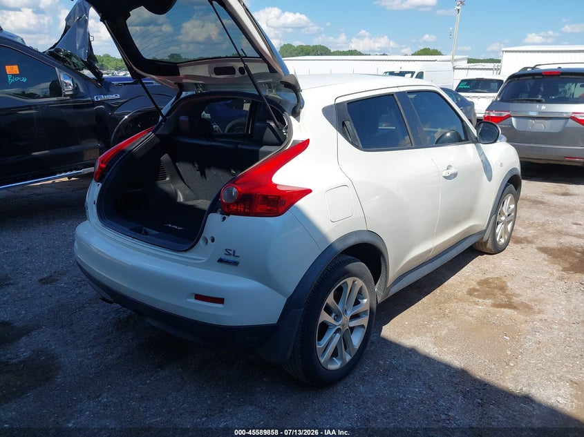 2013 Nissan Juke VIN JN8AF5MR4DT208500 IAAI salvage auction — NORMAL WEAR, Clear (Oklahoma), sold $1,400 on 2026-07-22 (photo 4)