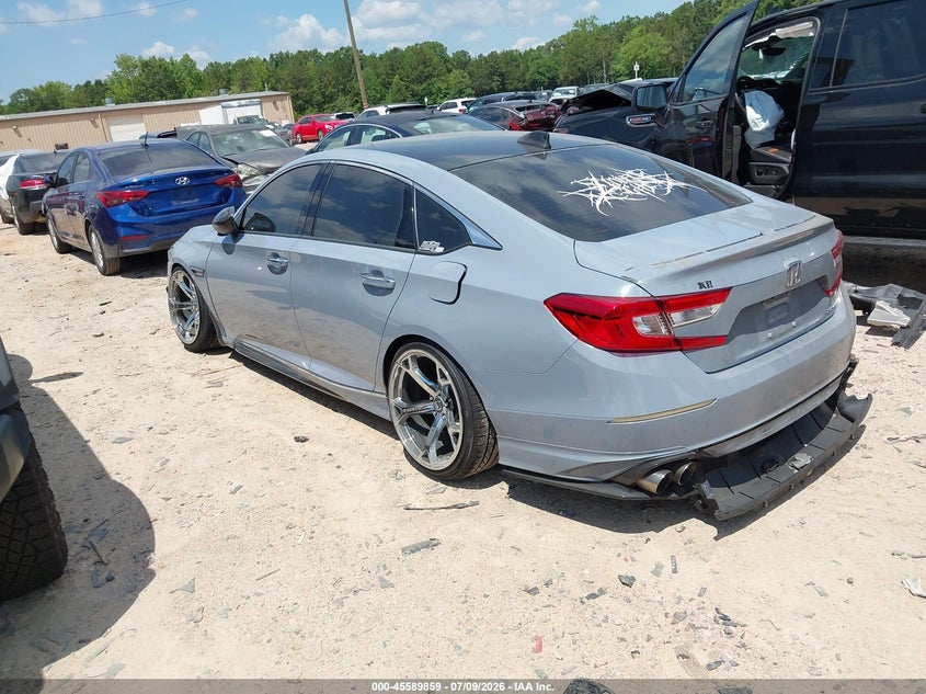 2022 Honda Accord VIN 1HGCV2F35NA013549 IAAI salvage auction — FRONT END, Salvage (North Carolina), sold $10,100 on 2026-07-30 (photo 3)