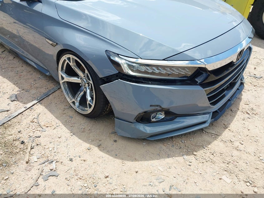2022 Honda Accord VIN 1HGCV2F35NA013549 IAAI salvage auction — FRONT END, Salvage (North Carolina), sold $9,300 on 2026-07-27 (photo 6)